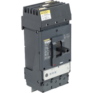 Square D: Circuit breaker, PowerPacT L, 400A, 3 pole, 600VAC, 50kA, I-Line, MicroLogic 3.3S, 80%, ABC