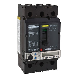 Square D: Circuit breaker, PowerPacT J, 250A, 3 pole, 600VAC, 18kA, lugs, Micrologic 5.2A, 80%