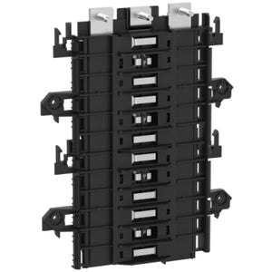 Square D: Load center interior, QO, mounting base, 3 phase, 24 spaces, 200A main studs, OEM