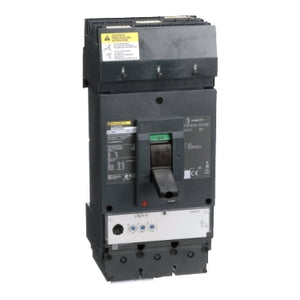 Square D: Circuit breaker, PowerPacT L, 400A, 3 pole, 600VAC, 100kA, I-Line, MicroLogic 3.3, 80%, ABC