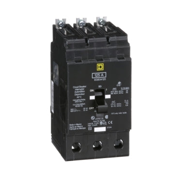 EGB34125 Square D: Mini circuit breaker, E-Frame, 125A, 3 pole, 480Y ...