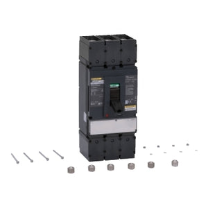 Square D: Automatic switch, PowerPact L, 600A, 3 pole, 600VAC, 50kA, lugs, magnetic