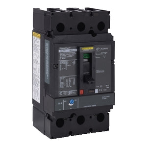 Square D: Circuit breaker, PowerPacT J, 250A, 2 pole, 600VAC, 25kA, lugs, thermal magnetic, 80%