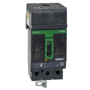 Square D: Circuit breaker, PowerPacT J, 175A, 2 pole, 600VAC, 25kA, I-Line, thermal magnetic, 80%, AB