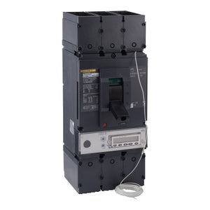 Square D: Circuit breaker, PowerPacT L, 400A, 3 pole, 600VAC, 25kA, lugs, MicroLogic 5.3E, 80%