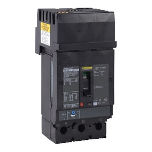 Square D: Circuit breaker, PowerPacT J, 150A, 3 pole, 600VAC, 14kA, lugs, thermal magnetic, 80%