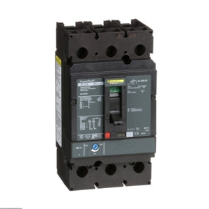 Square D: Circuit breaker, PowerPacT J, 250A, 3 pole, 600VAC, 14kA, lugs, thermal magnetic, 80%