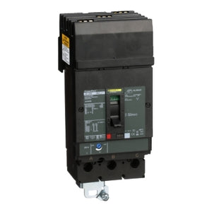 Square D: Circuit breaker, PowerPacT J, 250A, 3 pole, 600VAC, 18kA, I-Line, thermal magnetic, 80%, ABC