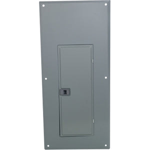 Square D: Replacement cover, QO, for 40 space load center with 125A mains, combination flush and surface, gray