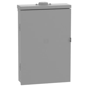 Square D: Load center, QO, 1 phase, 16 spaces, 24 circuits, 100A convertible main breaker, PoN, NEMA3R