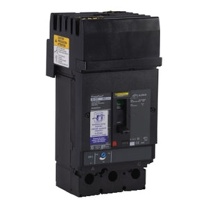 Square D: Circuit breaker, PowerPacT J, 200A, 3 pole, 600VAC, 14kA, I-Line, thermal magnetic, 80%, ABC, shunt