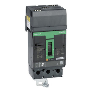 Square D: Circuit breaker, PowerPacT J, 250A, 3 pole, 600VAC, 50kA, I-Line, thermal magnetic, 80%, ABC