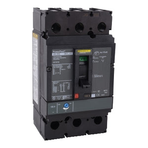Square D: Circuit breaker, PowerPacT J, 250A, 3 pole, 600VAC, 18kA, busbar, thermal magnetic, 80%