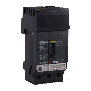 Square D: Circuit breaker, PowerPacT J, 250A, 3 pole, 600VAC, 14kA, I-Line, Micrologic 6.2A, 80%, ABC