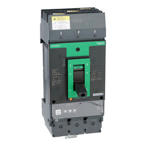 Square D: Circuit breaker, PowerPacT L, 250A, 3 pole, 600VAC, 18kA, I-Line, MicroLogic 3.3, 100%, ABC