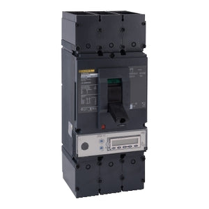 Square D: Circuit breaker, PowerPacT L, 400A, 3 pole, 600VAC, 14kA, lugs, Micrologic 5.3A, 100%
