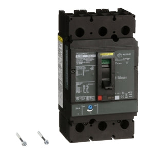 Square D: Circuit breaker, PowerPacT J, 200A, 3 pole, 600VAC, 50kA, lugs, thermal magnetic, 80%