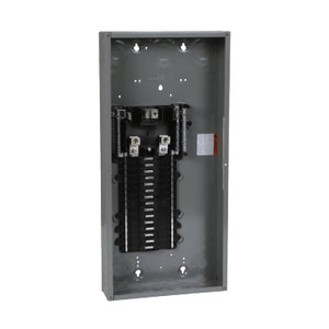 Square D: Load center, QO, 1 phase, 30 spaces, 30 circuits, 200A convertible main lugs, PoN, NEMA1, wide gutter