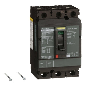 Square D: Circuit breaker, PowerPacT H, 25A, 3 pole, 600VAC, 50kA, lugs, thermal magnetic, 80%