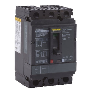 Square D: Circuit breaker, PowerPacT H, 15A, 2 pole, 600VAC, 25kA, lugs, thermal magnetic, 80%