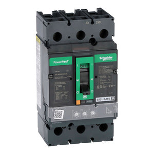 Square D: Circuit breaker, PowerPacT J, 250A, 3 pole, 600VAC, 14kA, lugs, Micrologic 3.2S, 100%