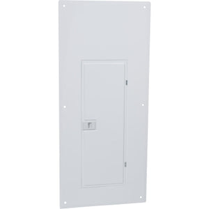 Square D: Replacement cover, Homeline, for 40 space load center, combination flush and surface, white