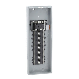 Square D: Load center, QO, 1 phase, 54 spaces, 64 circuits, 200A convertible main breaker, PoN, NEMA1