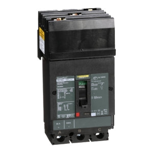 Square D: Circuit breaker, PowerPacT H, 50A, 3 pole, 600VAC, 14kA, I-Line, thermal magnetic, 80%, ABC