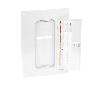 Square D: Replacement cover, QO, for 24 space load center, flush, white
