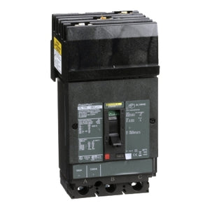 Square D: Circuit breaker, PowerPacT H, 100A, 3 pole, 600VAC, 50kA, I-Line, thermal magnetic, 80%, ABC