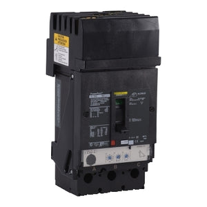 Square D: Circuit breaker, PowerPacT J, 250A, 3 pole, 600VAC, 50kA, I-Line, Micrologic 3.2, 80%, ABC