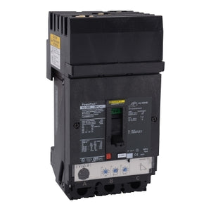 Square D: Circuit breaker, PowerPacT H, 60A, 3 pole, 600VAC, 25kA, I-Line, Micrologic 3.2, 80%, ABC