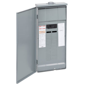 Square D: Load center, QO, 1 phase, 40 spaces, 60 circuits, 200A convertible main breaker, PoN, NEMA3R