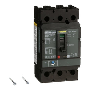 Square D: Circuit breaker, PowerPacT J, 150A, 3 pole, 600VAC, 25kA, lugs, thermal magnetic, 80%