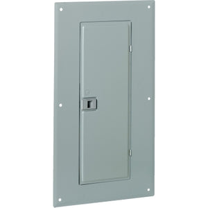 Square D: Replacement cover, QO, for 30 space load center with 125A mains, combination flush and surface, gray