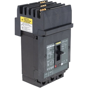 Square D: Circuit breaker, PowerPacT H, 150A, 3 pole, 600VAC, 14kA, I-Line, Micrologic 3.2, 80%, ABC