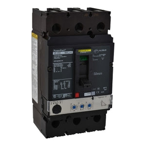 Square D: Circuit breaker, PowerPacT J, 250A, 3 pole, 600VAC, 14kA, busbar, Micrologic 3.2S, 80%