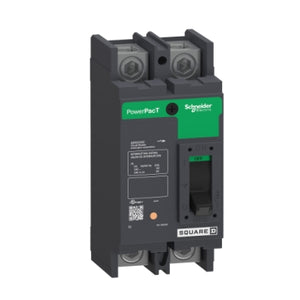 Square D: Circuit breaker, PowerPacT Q, 225A, 2 pole, 240VAC, 25kA, lugs, thermal magnetic, 80%