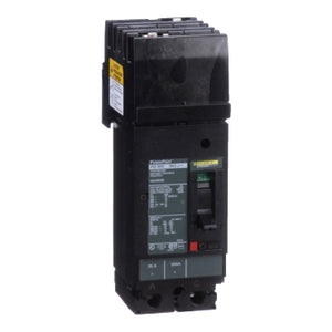 Square D: Circuit breaker, PowerPacT H, 30A, 2 pole, 600VAC, 14kA, I-Line, thermal magnetic, 80%, AC