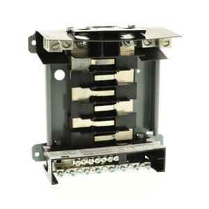 Square D: Load center interior, QO, mounting base, 1 phase, 12 spaces, 100A main lugs, OEM, subfeed lugs
