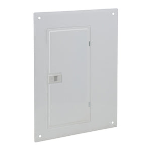 Square D: Replacement cover, QO, for 20 space load center, flush, wide gutter, white