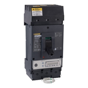 Square D: Circuit breaker, PowerPacT L, 400A, 3 pole, 600VAC, 50kA, I-Line, MicroLogic 6.3E, 80%, ABC
