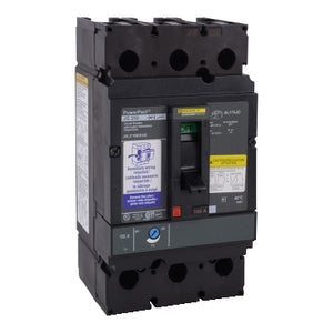 Square D: Circuit breaker, PowerPacT J, 150A, 3 pole, 500VDC, 20kA, lugs, thermal magnetic, 80%, shunt