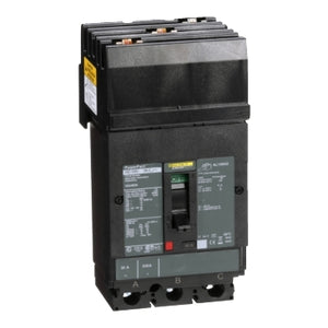 Square D: Circuit breaker, PowerPacT H, 30A, 3 pole, 600VAC, 14kA, I-Line, thermal magnetic, 80%, ABC