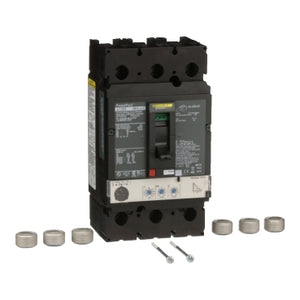 Sqaure D: Circuit breaker, PowerPacT J, 250A, 3 pole, 600VAC, 25kA, lugs, Micrologic 3.2S, 100%