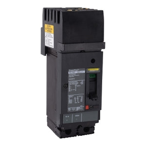 Square D: Circuit breaker, PowerPacT H, 100A, 2 pole, 600VAC, 14kA, I-Line, thermal magnetic, 80%, AC