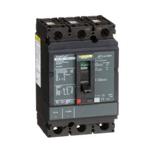 Square D: Circuit breaker, PowerPacT H, 70A, 3 pole, 600VAC, 14kA, lugs, thermal magnetic, 80%