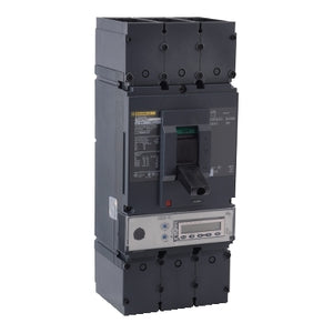 Square D: Circuit breaker, PowerPacT L, 600A, 4 pole, 600VAC, 18kA, lugs, MicroLogic 5.3A, 80%