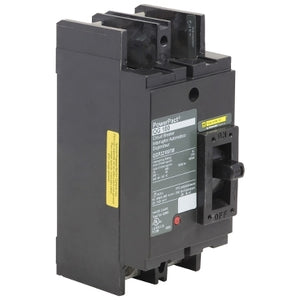 Square D: Circuit breaker, PowerPacT Q, 150A, 2 pole, 240VAC, 100kA, lugs, thermal magnetic, 80%, bottom of panel