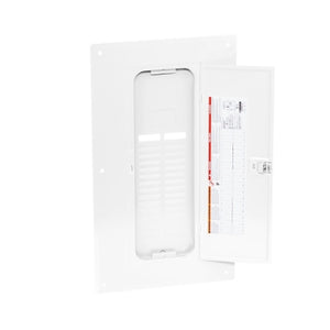 Square D: Replacement cover, QO, for 32 space load center, flush, white